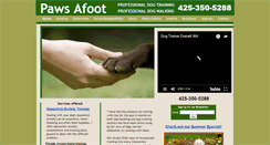 Desktop Screenshot of pawsafoot.com